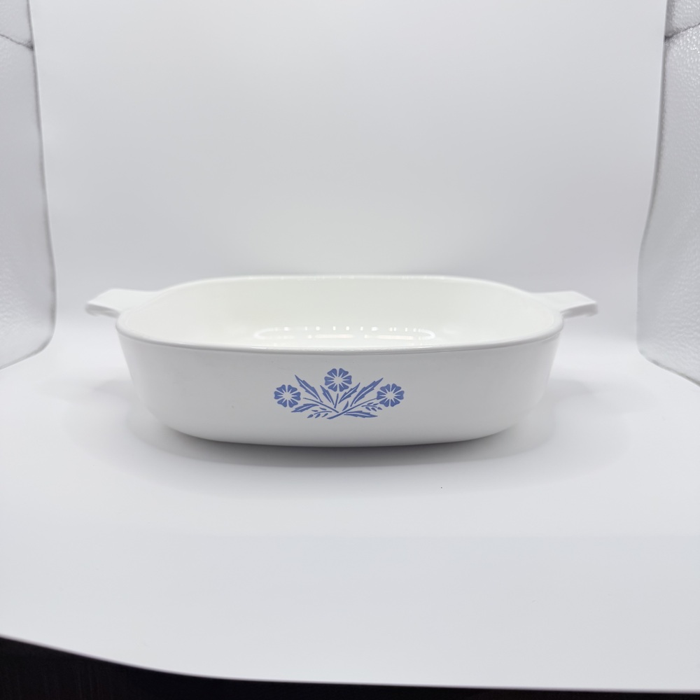 Vintage Corning Ware Blue Cornflower 9 In Casserole Dish P-9-B